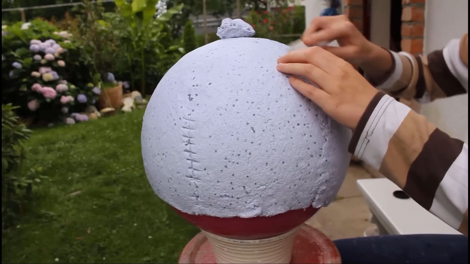 DIY Papier Mache Lampen